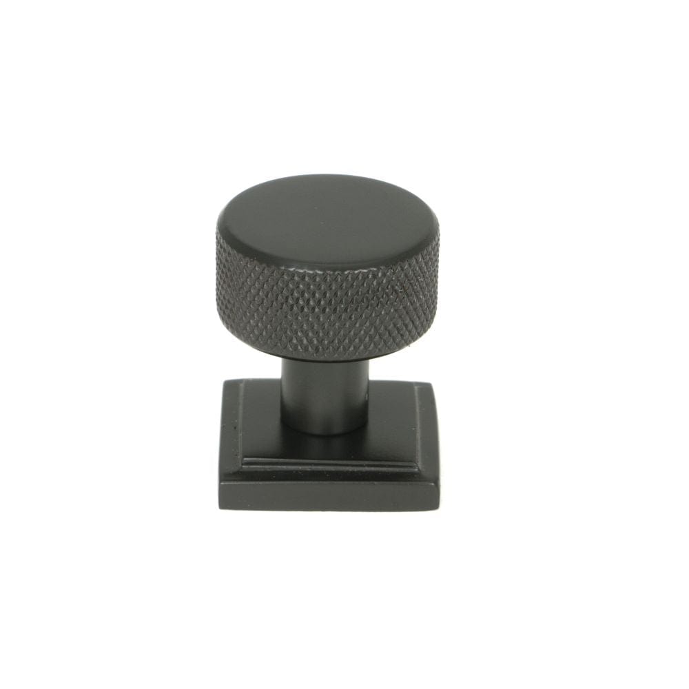 From The Anvil Cabinet Hardware Aged Bronze / Cabinet Knobs / 25mm Dia. From The Anvil - Aged Bronze Brompton Cabinet Knob - 25mm (Square)