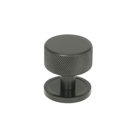 From The Anvil Cabinet Hardware Aged Bronze / Cabinet Knobs / 32mm Dia. From The Anvil - Aged Bronze Brompton Cabinet Knob - 32mm (Plain)