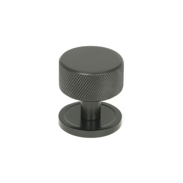 From The Anvil Cabinet Hardware Aged Bronze / Cabinet Knobs / 32mm Dia. From The Anvil - Aged Bronze Brompton Cabinet Knob - 32mm (Plain)
