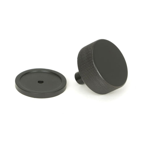 From The Anvil Cabinet Hardware Aged Bronze / Cabinet Knobs / 38mm Dia. From The Anvil - Aged Bronze Brompton Cabinet Knob - 38mm (Plain)