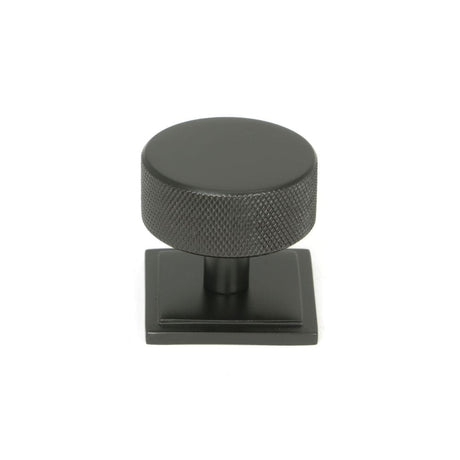 From The Anvil Cabinet Hardware Aged Bronze / Cabinet Knobs / 38mm Dia. From The Anvil - Aged Bronze Brompton Cabinet Knob - 38mm (Square)