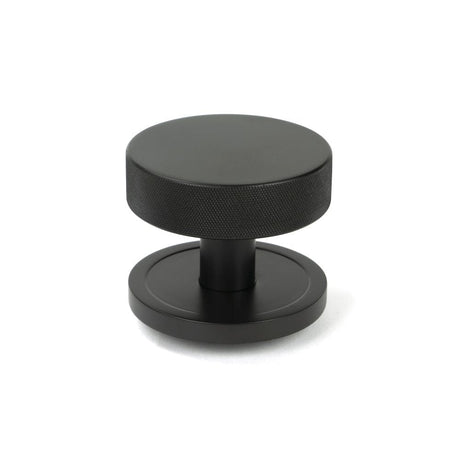 From The Anvil Door Furniture Aged Bronze From The Anvil - Aged Bronze Brompton Centre Door Knob (Plain)