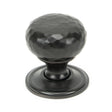From The Anvil Cabinet Hardware Aged Bronze / Cabinet Knobs / 32mm Dia. From The Anvil - Aged Bronze Hammered Mushroom Cabinet Knob 32mm