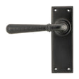 From The Anvil Door Furniture Aged Bronze / Latch Handles From The Anvil - Aged Bronze Hammered Newbury Lever Latch Set