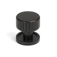 From The Anvil Cabinet Hardware Aged Bronze / Cabinet Knobs / 25mm Dia. From The Anvil - Aged Bronze Judd Cabinet Knob - 25mm (Plain)