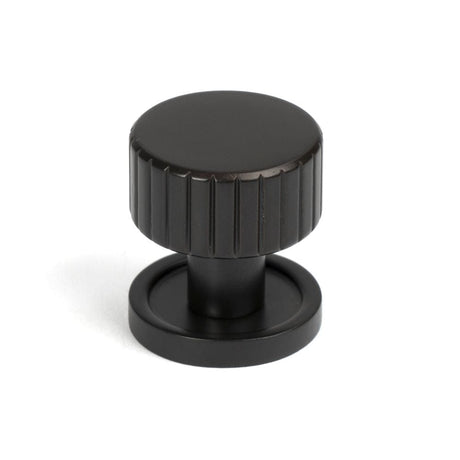From The Anvil Cabinet Hardware Aged Bronze / Cabinet Knobs / 25mm Dia. From The Anvil - Aged Bronze Judd Cabinet Knob - 25mm (Plain)