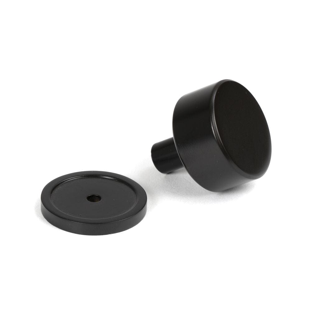 From The Anvil Cabinet Hardware Aged Bronze / Cabinet Knobs / 32mm Dia. From The Anvil - Aged Bronze Kelso Cabinet Knob - 32mm (Plain)