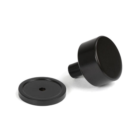 From The Anvil Cabinet Hardware Aged Bronze / Cabinet Knobs / 32mm Dia. From The Anvil - Aged Bronze Kelso Cabinet Knob - 32mm (Plain)