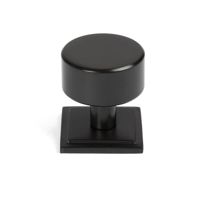 From The Anvil Cabinet Hardware Aged Bronze / Cabinet Knobs / 32mm Dia. From The Anvil - Aged Bronze Kelso Cabinet Knob - 32mm (Square)