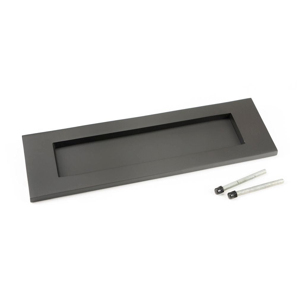 From The Anvil Door Furniture Aged Bronze / Letter Plates / 324 x 108mm From The Anvil - Aged Bronze Large Letter Plate