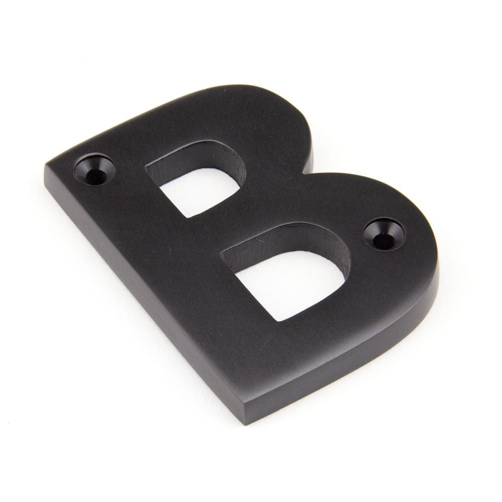 From The Anvil Door Furniture Aged Bronze / Letters / B From The Anvil - Aged Bronze Letter B