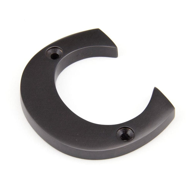 From The Anvil Door Furniture Aged Bronze / Letters / C From The Anvil - Aged Bronze Letter C