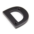From The Anvil Door Furniture Aged Bronze / Letters / D From The Anvil - Aged Bronze Letter D
