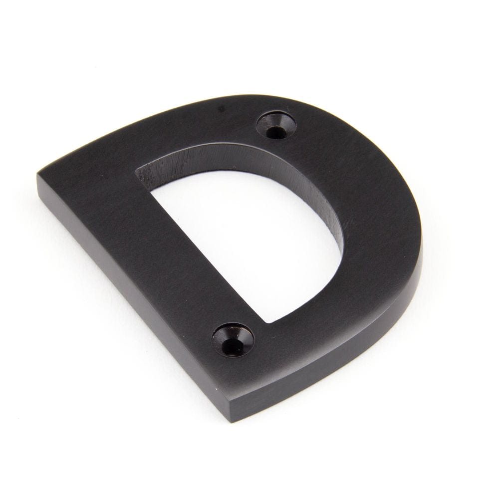 From The Anvil Door Furniture Aged Bronze / Letters / D From The Anvil - Aged Bronze Letter D