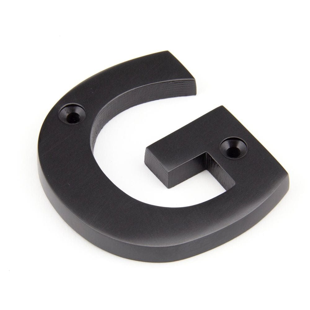 From The Anvil Door Furniture Aged Bronze / Letters / G From The Anvil - Aged Bronze Letter G