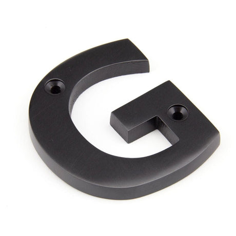 From The Anvil Door Furniture Aged Bronze / Letters / G From The Anvil - Aged Bronze Letter G