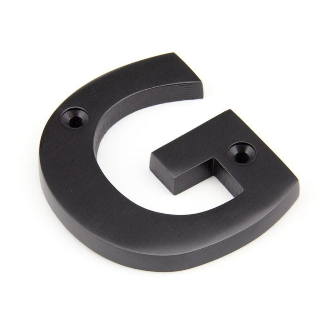 From The Anvil Door Furniture Aged Bronze / Letters / G From The Anvil - Aged Bronze Letter G