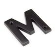From The Anvil Door Furniture Aged Bronze / Letters / M From The Anvil - Aged Bronze Letter M