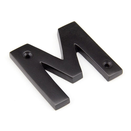 From The Anvil Door Furniture Aged Bronze / Letters / M From The Anvil - Aged Bronze Letter M