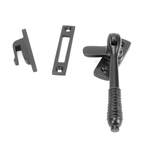 From The Anvil Window Furniture Aged Bronze / Yes / Mortice & Hook Place From The Anvil - Aged Bronze Locking Reeded Fastener