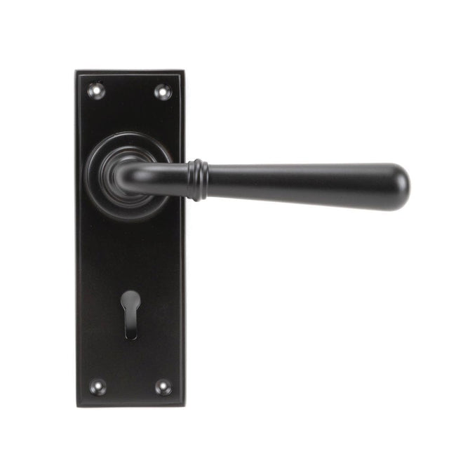 From The Anvil Door Furniture Aged Bronze / Std. Lock Handles From The Anvil - Aged Bronze Newbury Lever Lock Set