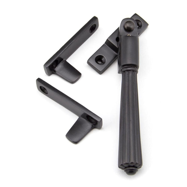 From The Anvil Window Furniture Aged Bronze / Yes / Night Vent From The Anvil - Aged Bronze Night-Vent Locking Hinton Fastener