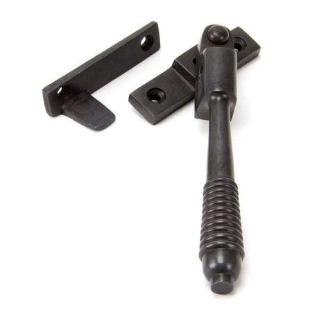 From The Anvil Window Furniture Aged Bronze / Yes / Night Vent From The Anvil - Aged Bronze Night-Vent Locking Reeded Fastener