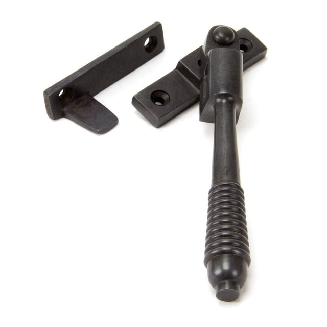 From The Anvil Window Furniture Aged Bronze / Yes / Night Vent From The Anvil - Aged Bronze Night-Vent Locking Reeded Fastener
