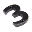 From The Anvil Door Furniture Aged Bronze / Numerals / 3 From The Anvil - Aged Bronze Numeral 3