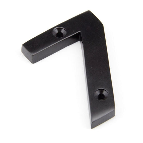 From The Anvil Door Furniture Aged Bronze / Numerals / 7 From The Anvil - Aged Bronze Numeral 7