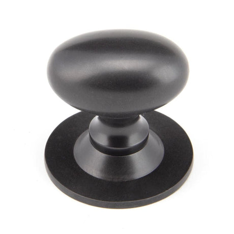 From The Anvil Cabinet Hardware Aged Bronze / Cabinet Knobs / 40mm Dia. From The Anvil - Aged Bronze Oval Cabinet Knob 40mm