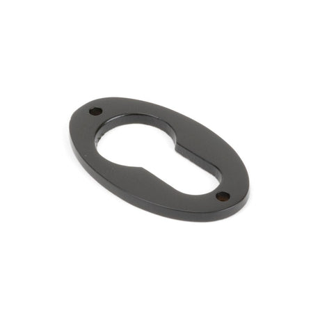 From The Anvil Door Furniture Aged Bronze / Euro Profile Escutcheons From The Anvil - Aged Bronze Oval Euro Escutcheon