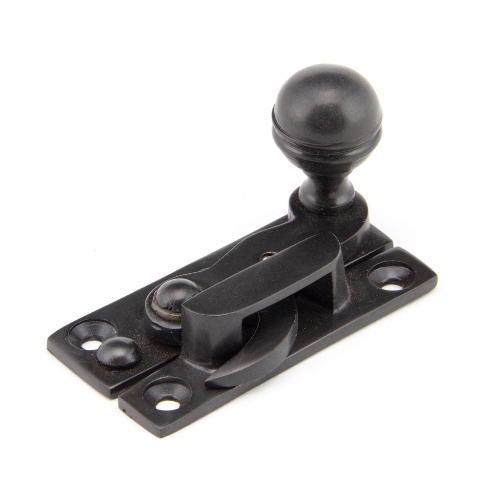 From The Anvil Window Furniture Aged Bronze / Sash Window Hook Fasteners / Yes From The Anvil - Aged Bronze Prestbury Sash Hook Fastener