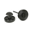 From The Anvil Door Furniture Aged Bronze / No From The Anvil - Aged Bronze Round Thumbturn Set (Beehive)
