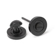 From The Anvil Door Furniture Aged Bronze / No From The Anvil - Aged Bronze Round Thumbturn Set (Plain)