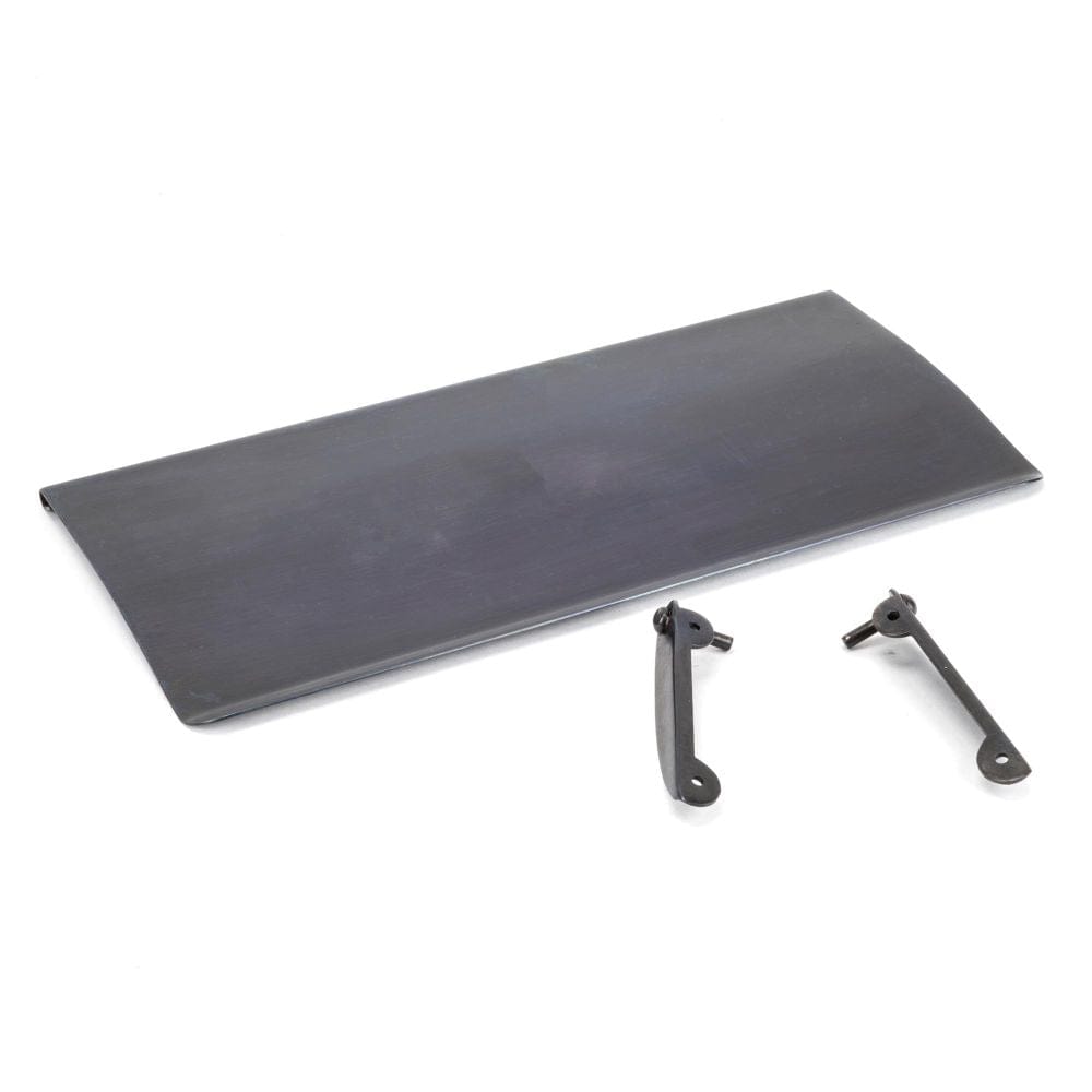 From The Anvil Door Furniture Aged Bronze / Interior Letter Flap / 265 x 130mm From The Anvil - Aged Bronze Small Letter Plate Cover