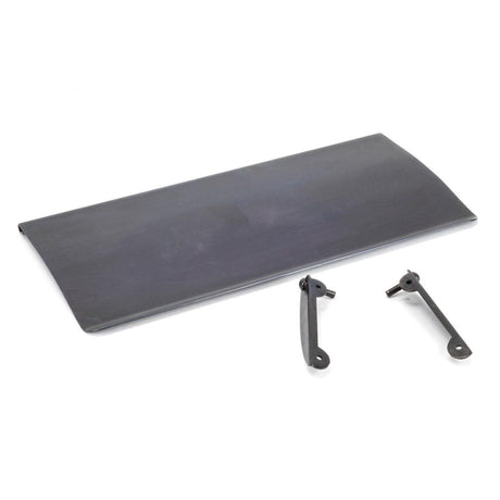 From The Anvil Door Furniture Aged Bronze / Interior Letter Flap / 265 x 130mm From The Anvil - Aged Bronze Small Letter Plate Cover