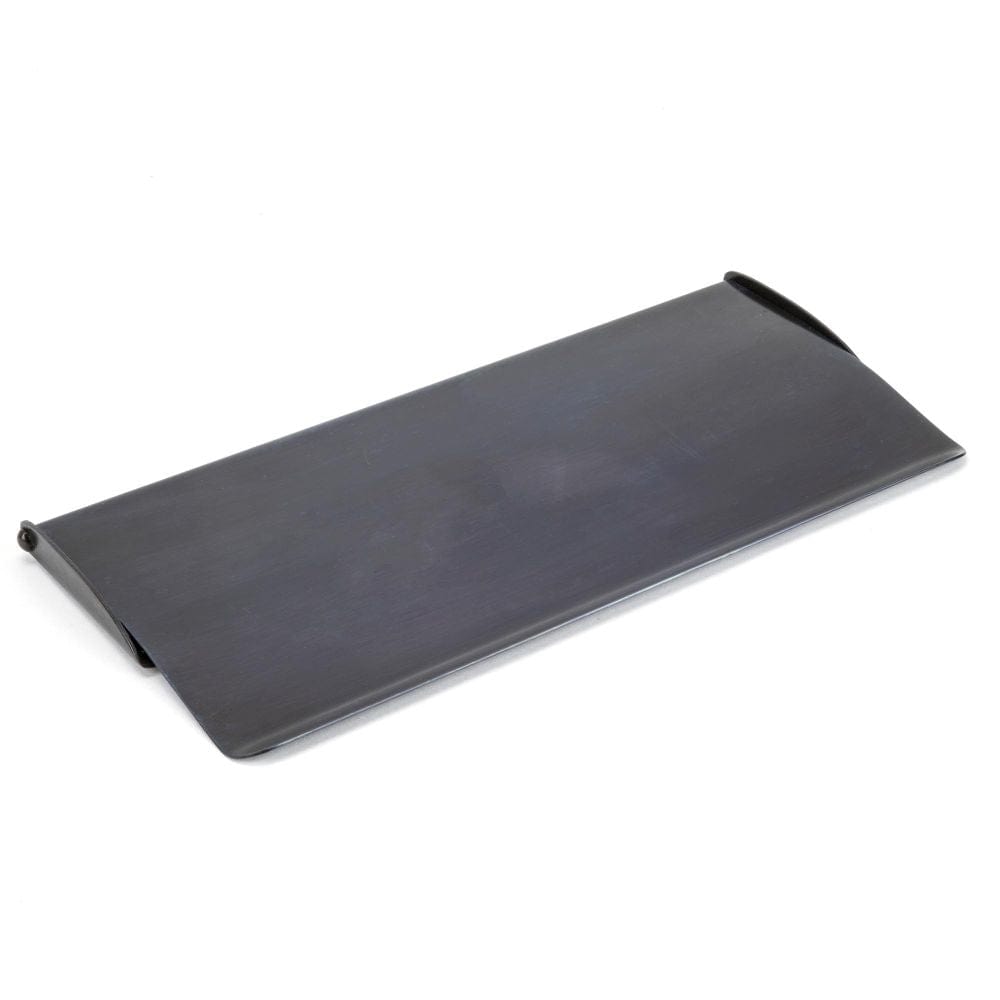 From The Anvil Door Furniture Aged Bronze / Interior Letter Flap / 265 x 130mm From The Anvil - Aged Bronze Small Letter Plate Cover