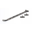 From The Anvil Window Furniture Antique Pewter / 12"/300mm From The Anvil - Antique Pewter 12" Peardrop Stay