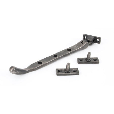 From The Anvil Window Furniture Antique Pewter / 8"/200mm From The Anvil - Antique Pewter 8" Peardrop Stay