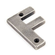 From The Anvil Door Furniture Antique Pewter / Letters / F From The Anvil - Antique Pewter Letter F