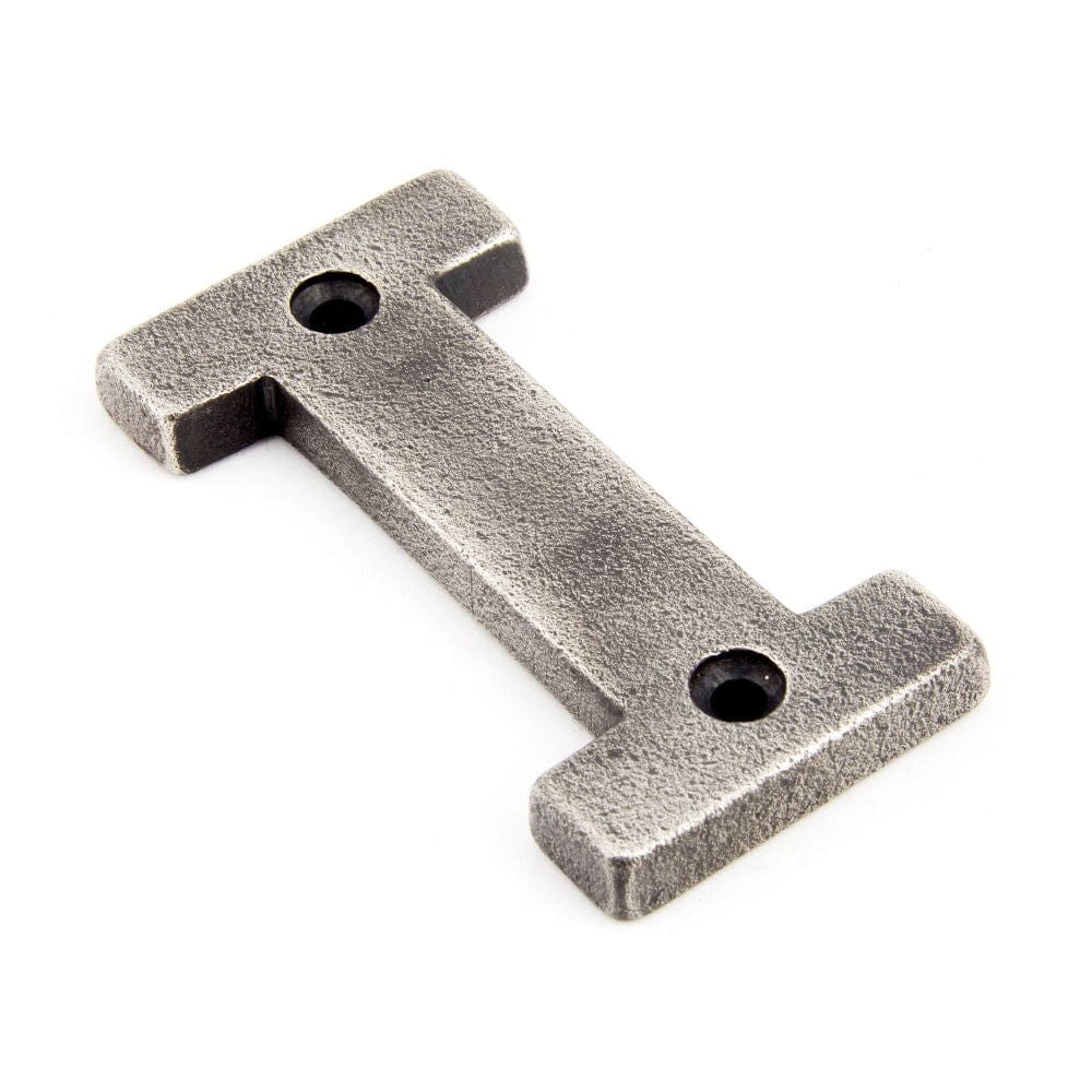 From The Anvil Door Furniture Antique Pewter / Letters / I From The Anvil - Antique Pewter Letter I