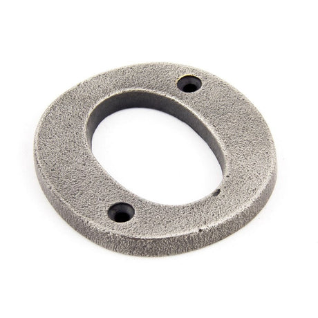 From The Anvil Door Furniture Antique Pewter / Letters / O From The Anvil - Antique Pewter Letter O