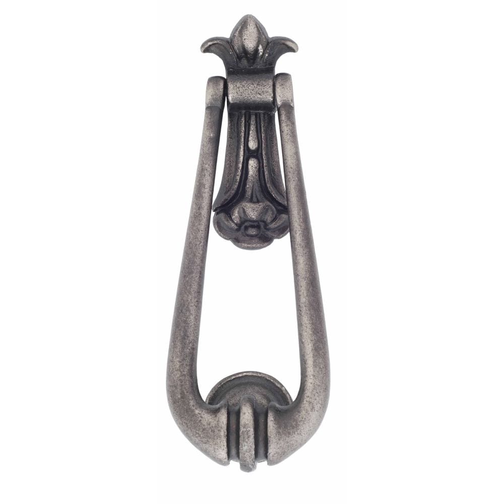 From The Anvil Door Furniture Antique Pewter From The Anvil - Antique Pewter Loop Door Knocker