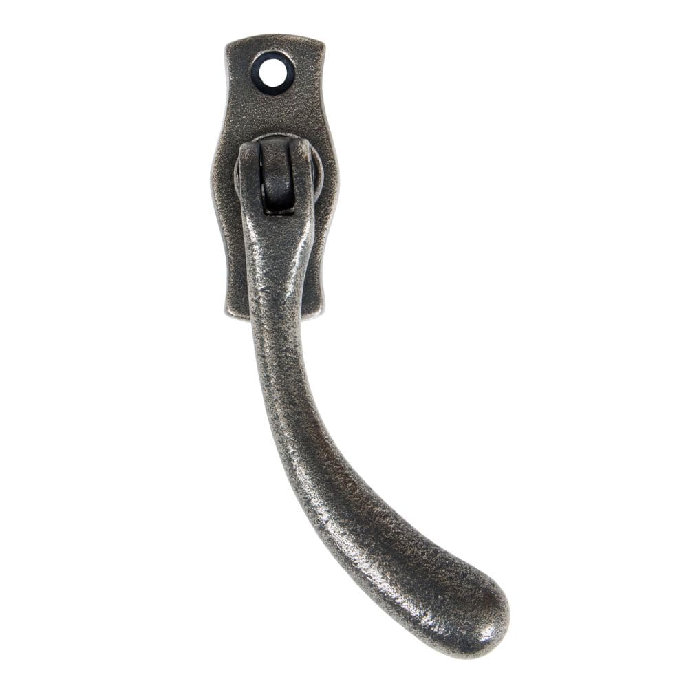 From The Anvil Window Furniture Antique Pewter / Right Hand / Yes From The Anvil - Antique Pewter Peardrop Espag - RH