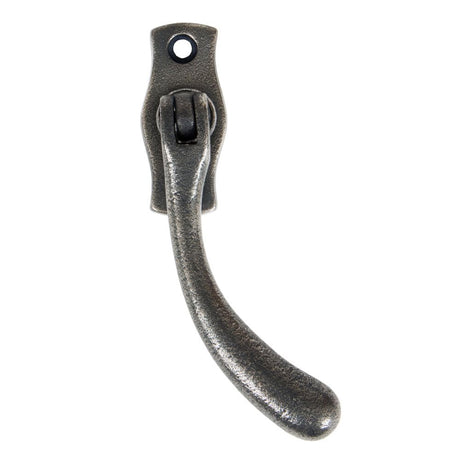 From The Anvil Window Furniture Antique Pewter / Right Hand / Yes From The Anvil - Antique Pewter Peardrop Espag - RH
