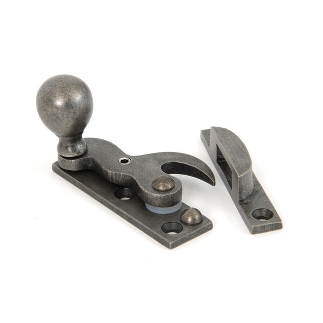 From The Anvil Window Furniture Antique Pewter / Sash Window Hook Fasteners / Yes From The Anvil - Antique Pewter Sash Hook Fastener