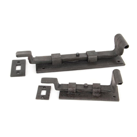 From The Anvil Accessories Beeswax / Cranked Surface Bolts / 150mm / 6" From The Anvil - Beeswax 6" Cranked Door Bolt