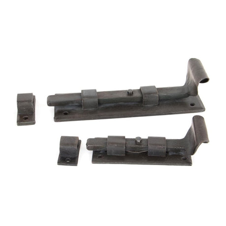 From The Anvil Accessories Beeswax / Straight Surface Bolts / 150mm / 6" From The Anvil - Beeswax 6" Straight Door Bolt