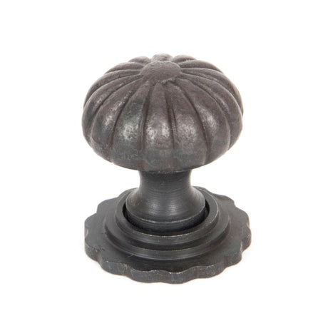 From The Anvil Cabinet Hardware Beeswax / Cabinet Knobs / Small From The Anvil - Beeswax Flower Cabinet Knob - Small